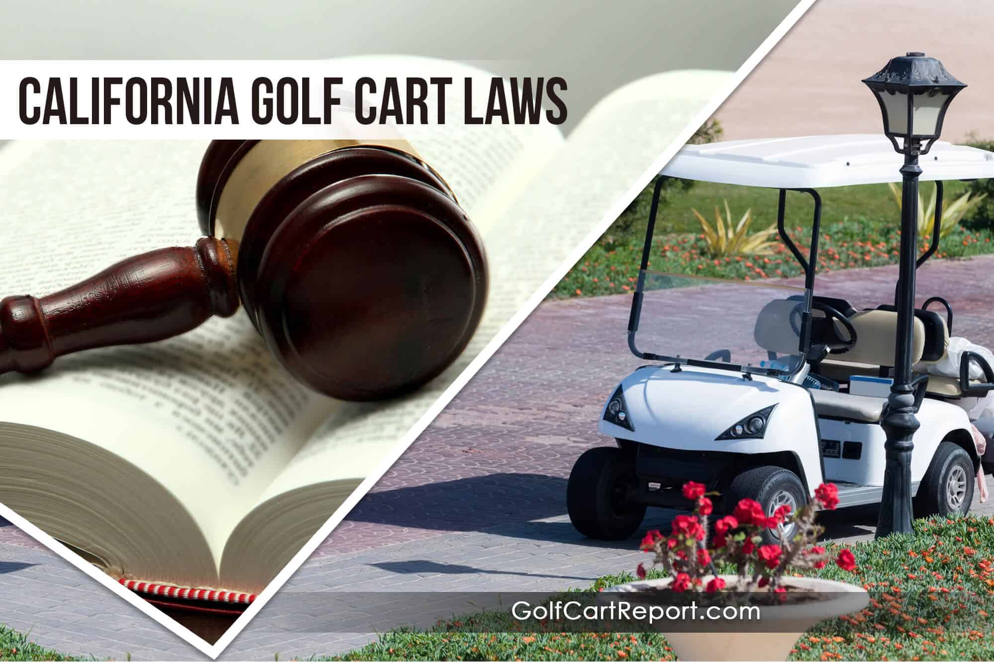 California golf cart laws