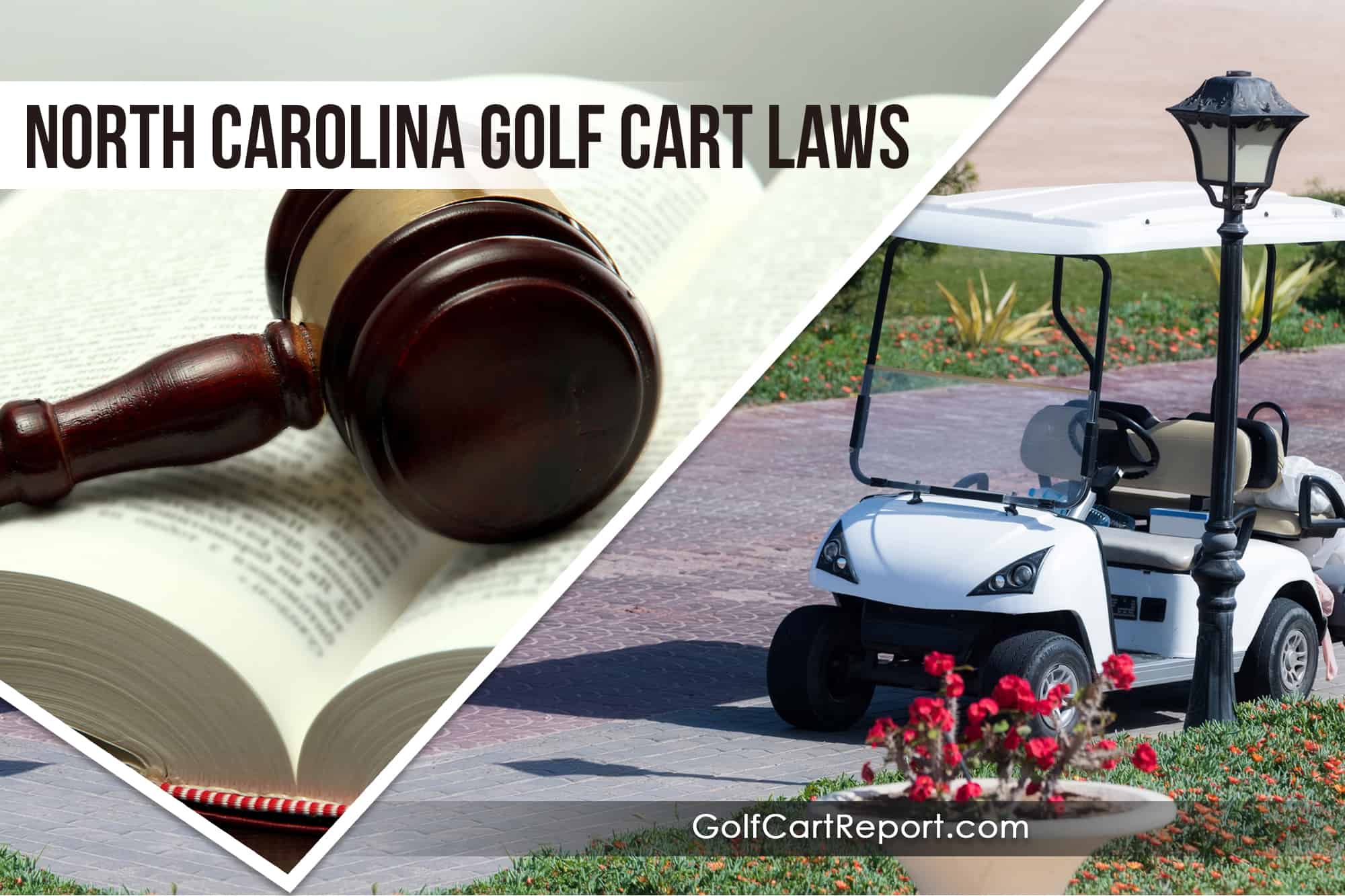 North Carolina golf cart laws