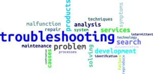 troubleshooting text 