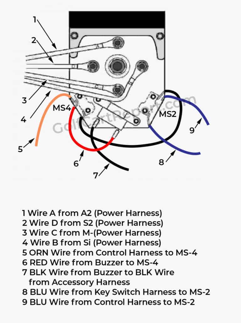 Golf Cart Forward Reverse Switch Wiring