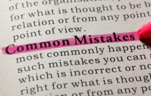 ake Dictionary, Dictionary definition of the word common mistakes. including key descriptive words.