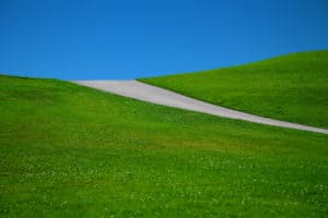 walkway over a hill