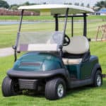 Golf cart or club car at golf course