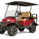 club cart golf cart with white background