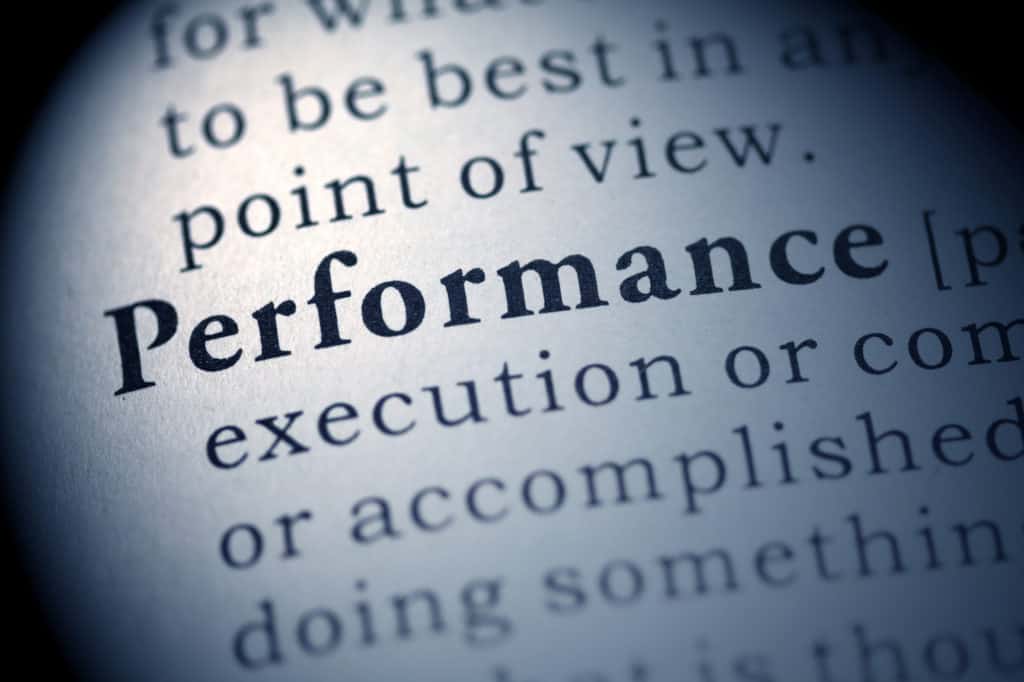 Fake Dictionary, Dictionary definition of the word Performance.
