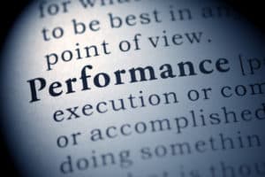 Fake Dictionary, Dictionary definition of the word Performance.