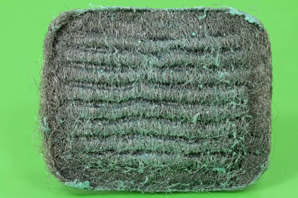 steel wool cleaning pad