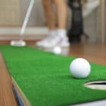 Home Golf Putt Practicing