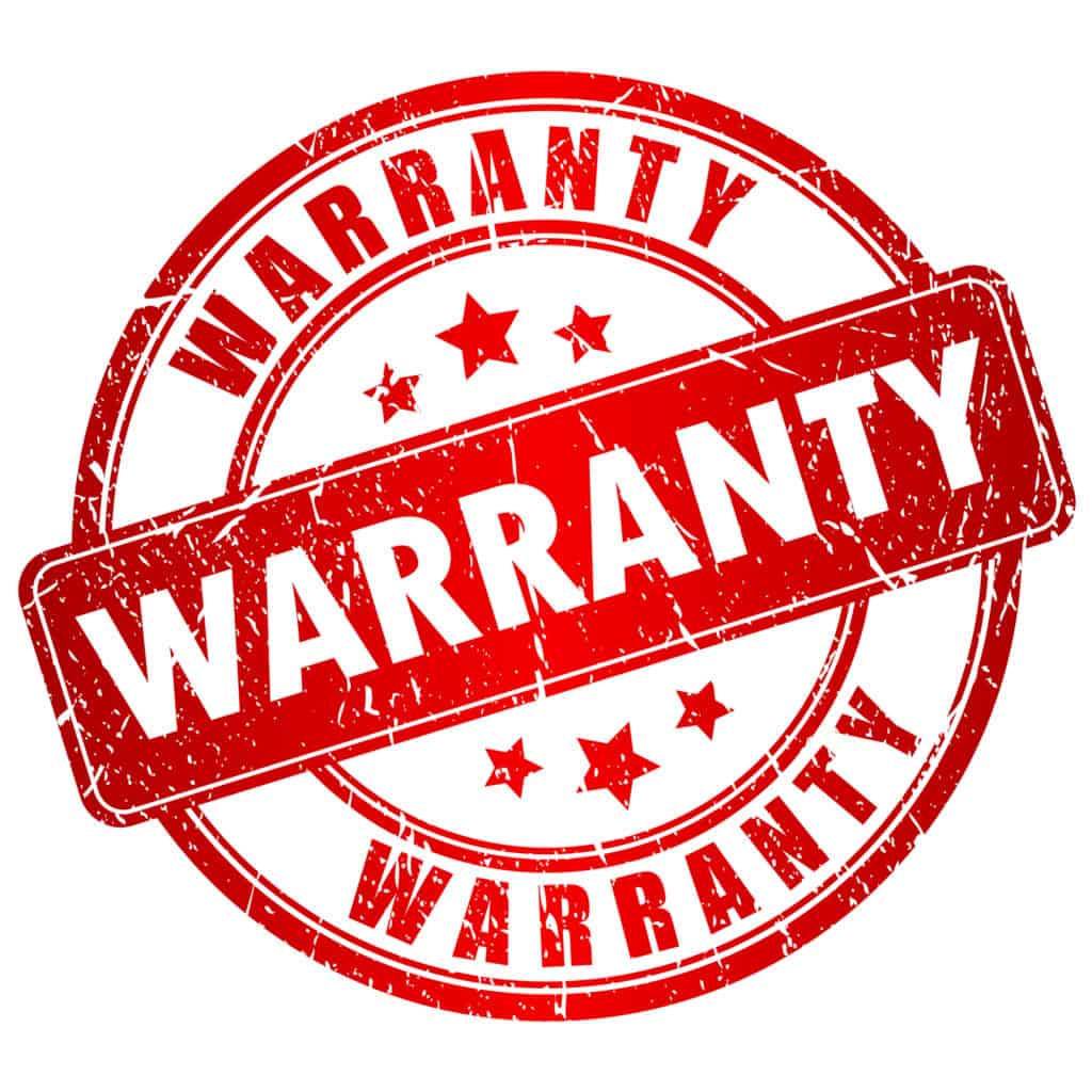 Warranty vector stamp