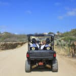 Side by Side four-wheel drive car in Aruba