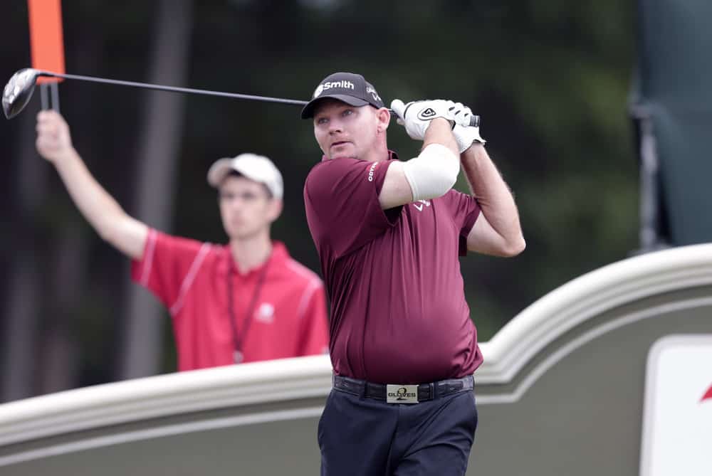 Tommy Gainey during the Final Round of the Travelers Championship at TPC River Highlands, Cromwell, CT.