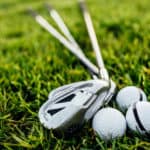 Golf balls and golf irons