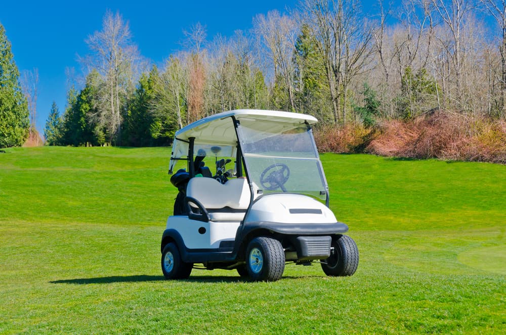 Golf,Cart,On,The,Course