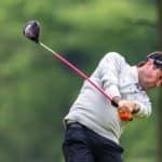 Bubba Watson with Ping golf club