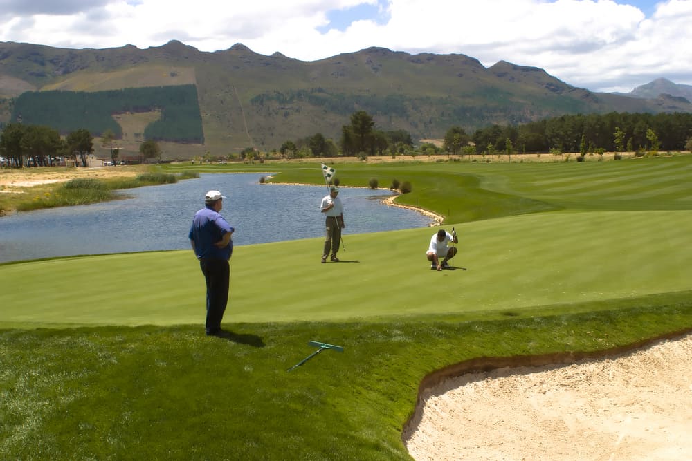 Day at the Golfcourse near Paarl, South Africa