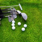 Golf ball and golf club