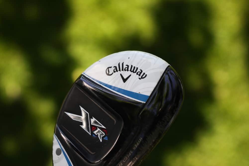 Callaway golf club on a golf course