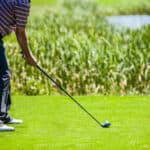 Golfer on a Golf Course