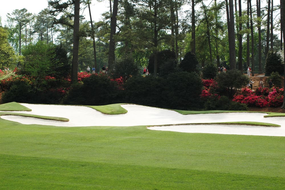 Masters. Fairway at Augusta