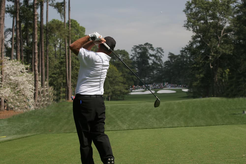 golf swing in augusta, georgia