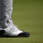 Black & White golf shoes