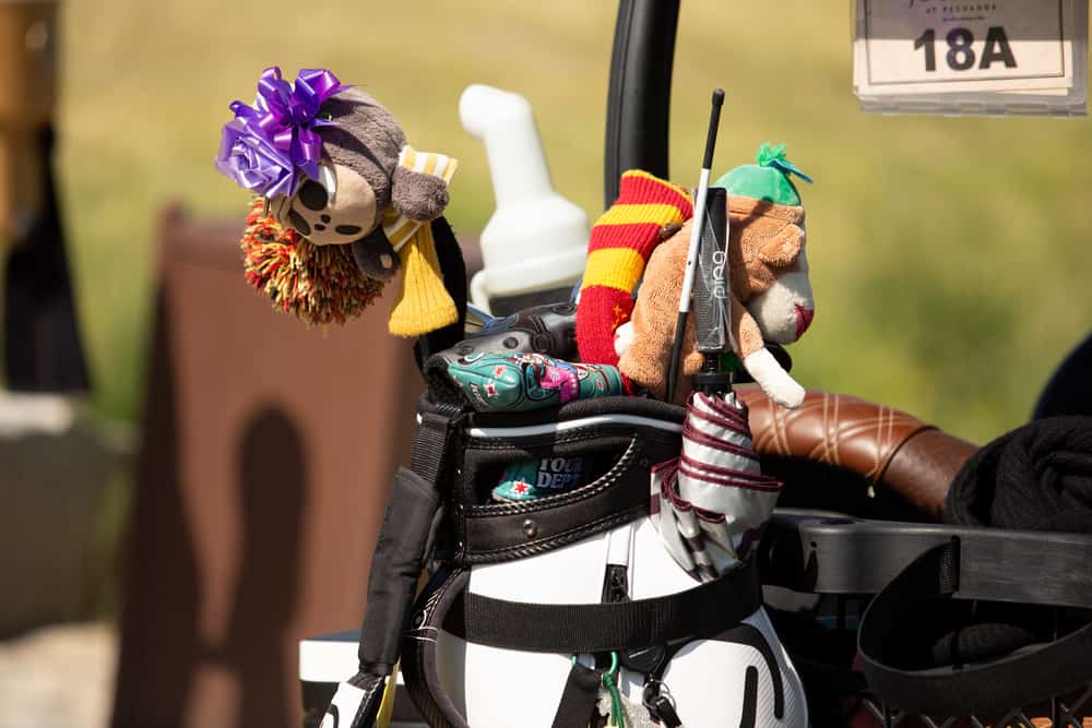 variety of novelty golf club head covers