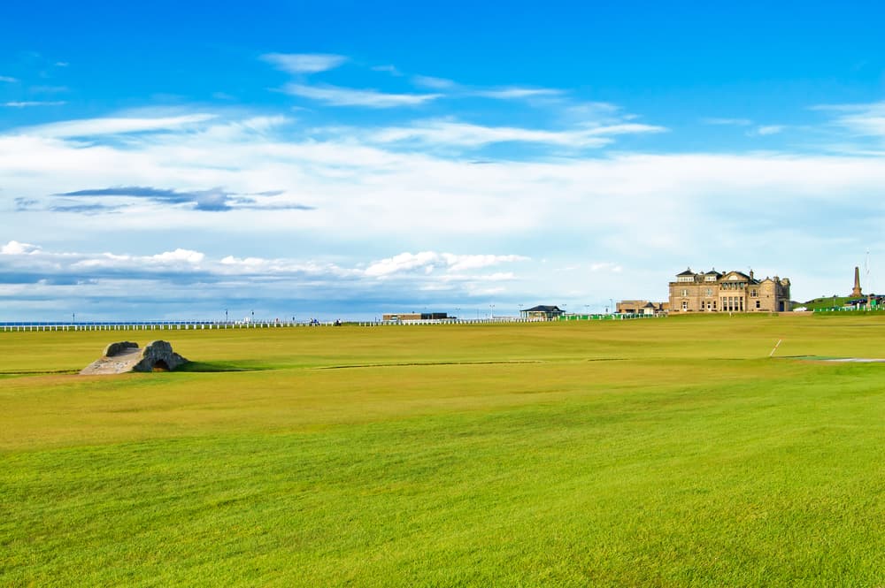 Golf St Andrews old course links