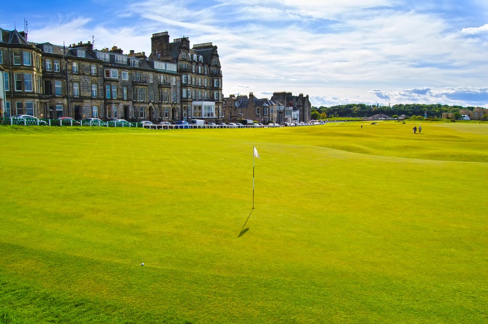 Golf St Andrews old course links